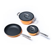 Každodenní sada nádobí z tenkostěnné litiny - 3 kusy