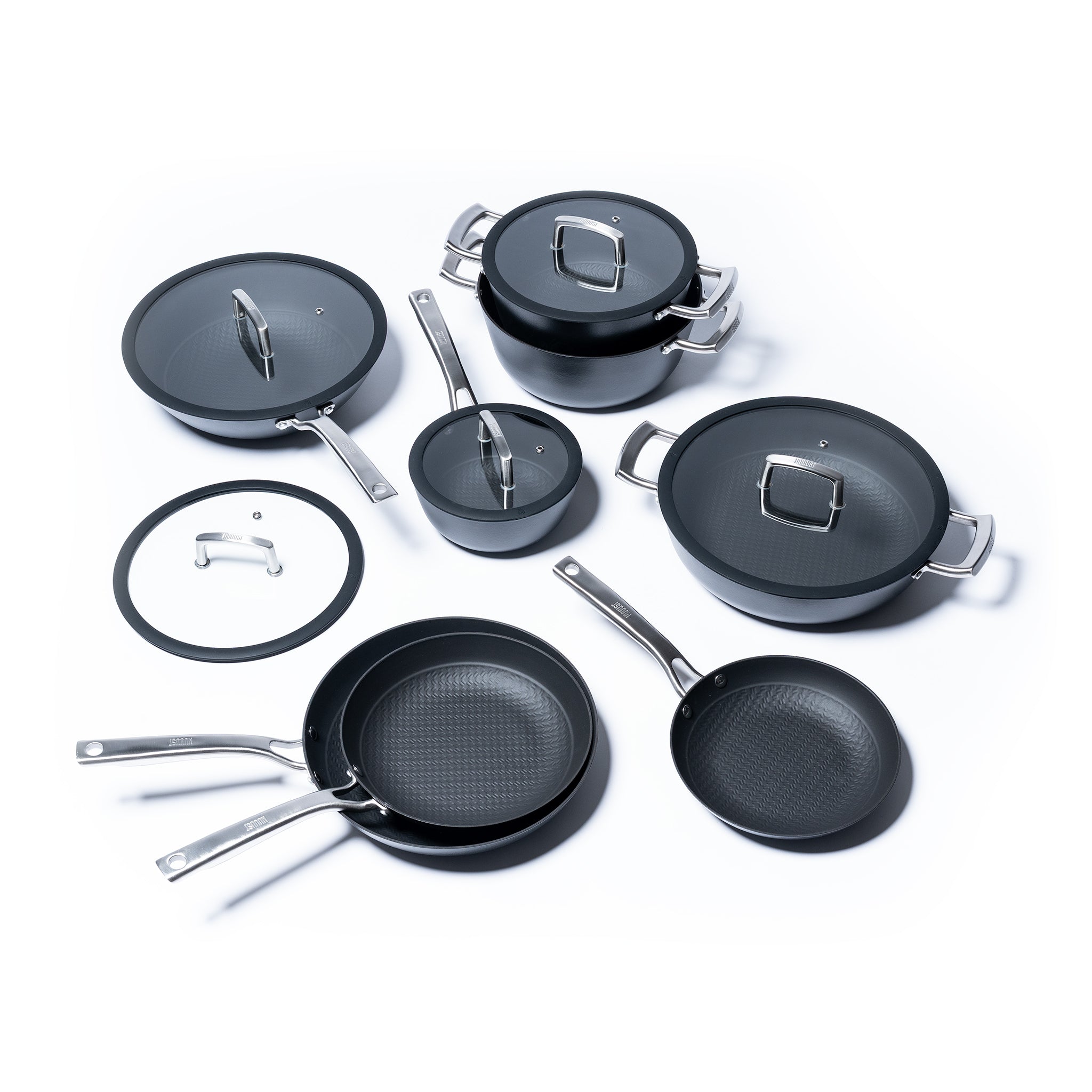 Mistrovská sada nádobí z tenkostěnné litiny - 8 kusů