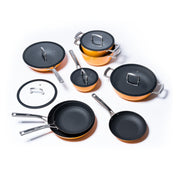 Mistrovská sada nádobí z tenkostěnné litiny - 8 kusů