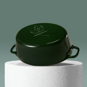 Vysoce kvalitní smaltovaný oválný hrnec Jana Punčocháře vel 32 cm pro dlouhotrvající výkon a snadné čištění