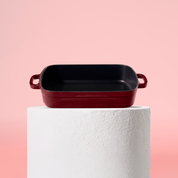 Smaltovaný litinový pekáč