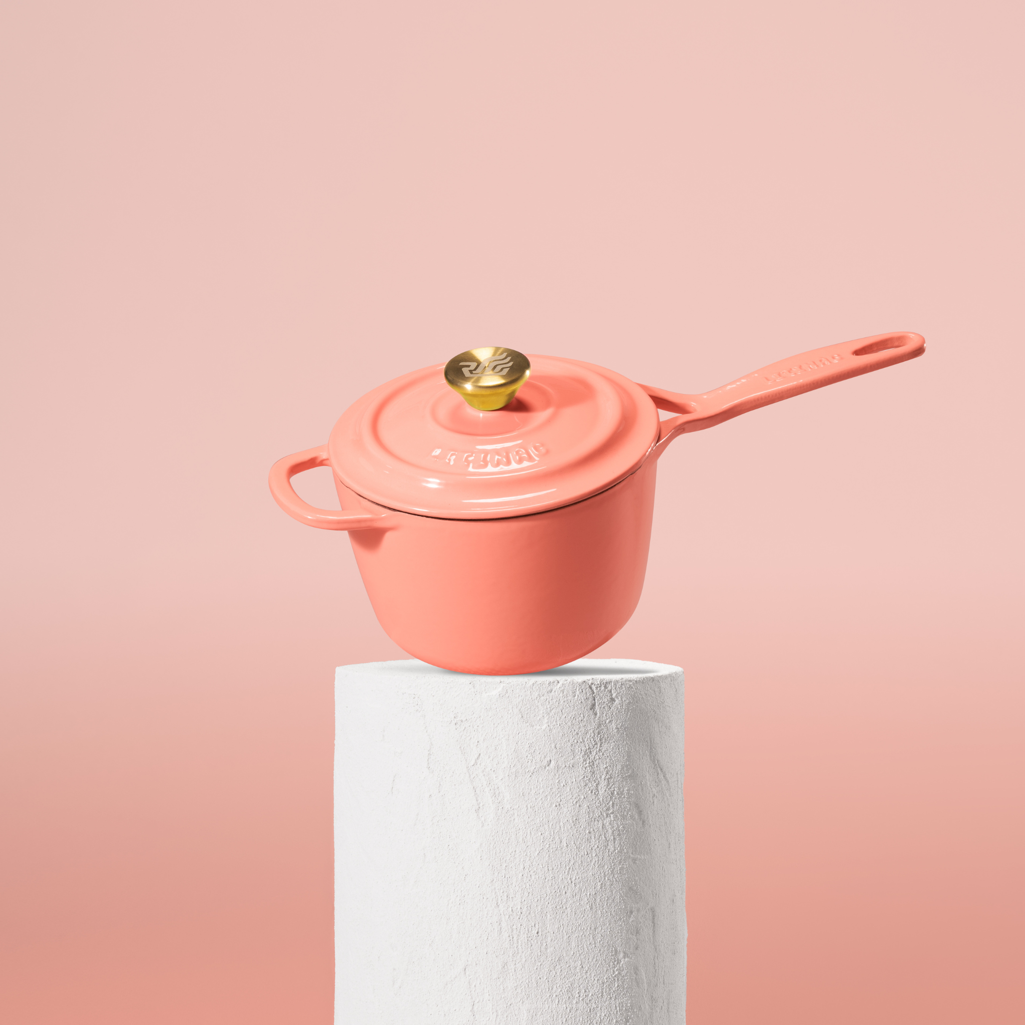 Smaltovaný litinový rendlík